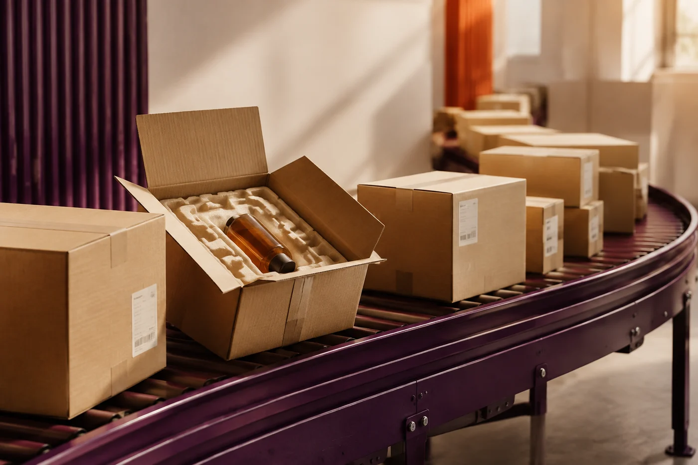 Order fulfilment for growing brands: illustrative advertising creative